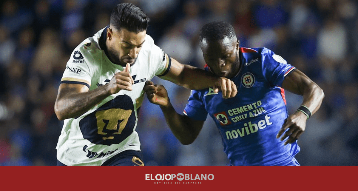 Cruz Azul y Pumas empatan sin goles