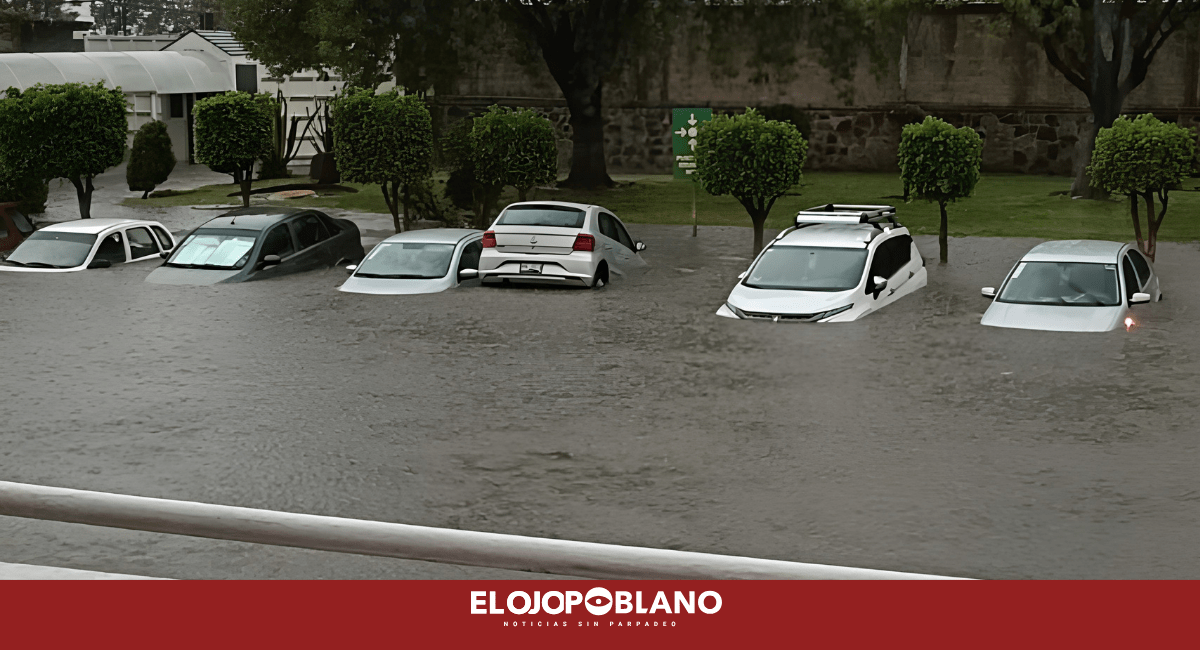 Tláloc se enojó y Puebla quedó bajo el agua