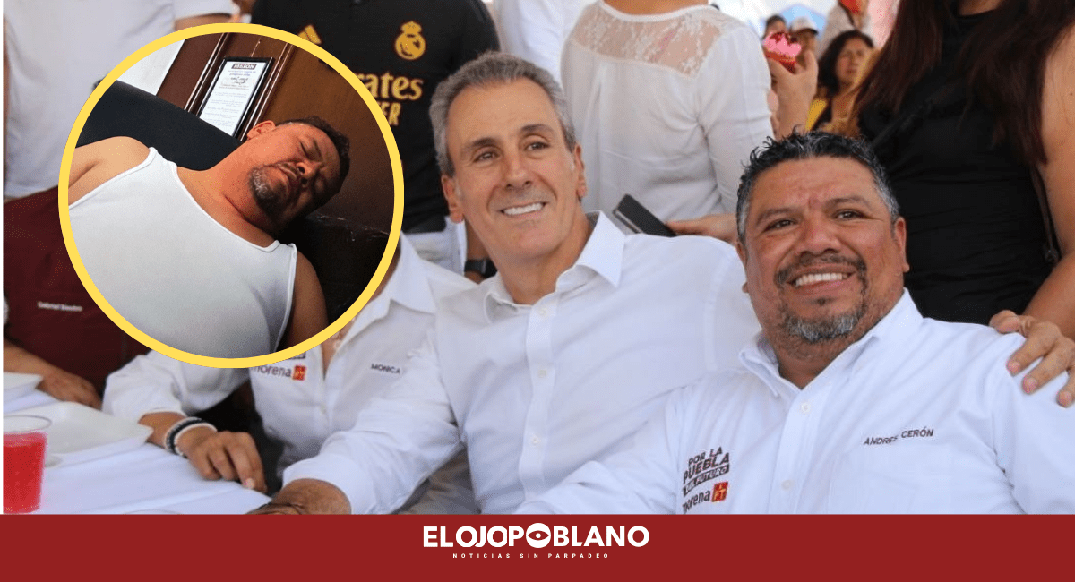 ¡Y cobra bien! Indigna Regidor alcohólico durmiendo en su oficina mal vestido