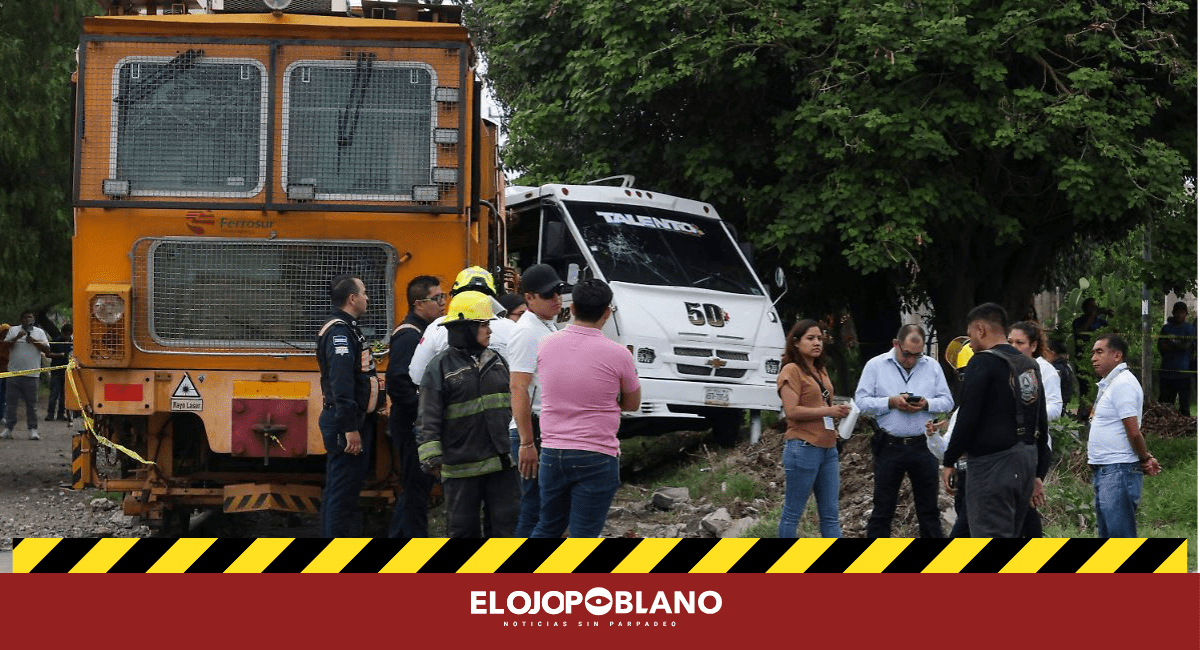 Cafre desafía al tren en San Antonio Abad, trasladan a pasajeros a hospitales