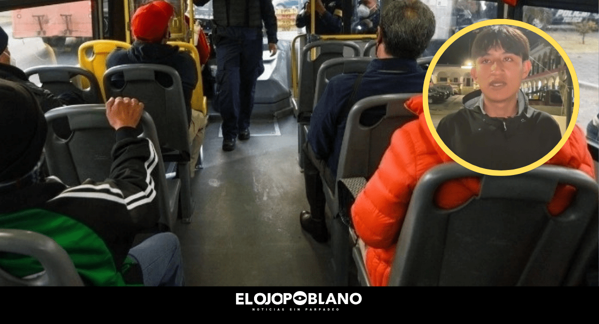Manosean a joven en combi de Chapulco y se lanza para escapar