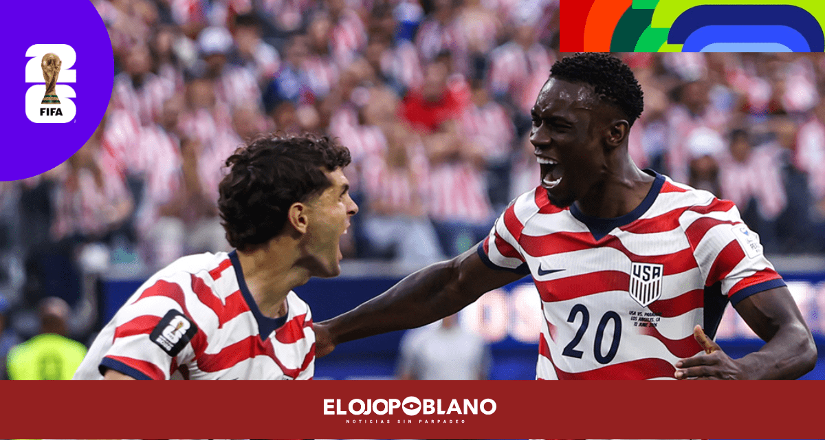 Estados Unidos golea 4-1 a Paraguay en su debut