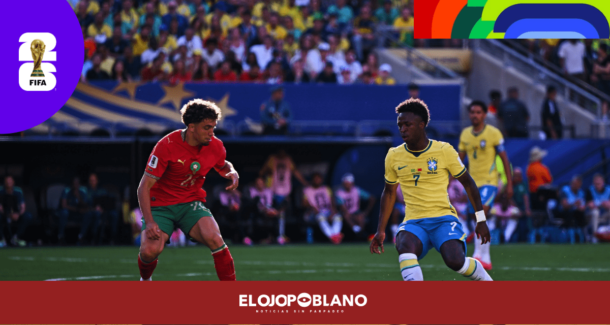 Vinícius salva a un Brasil ante Marruecos