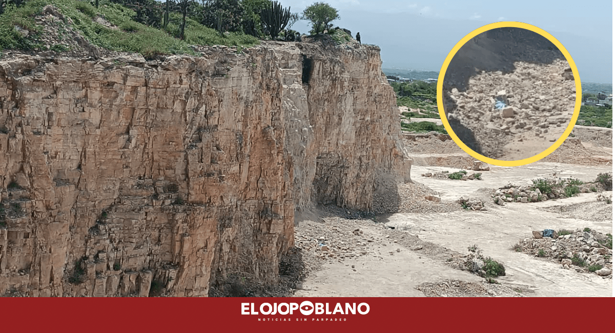 CONFIRMADO: Hombre pierde la vida tras caer de una cantera