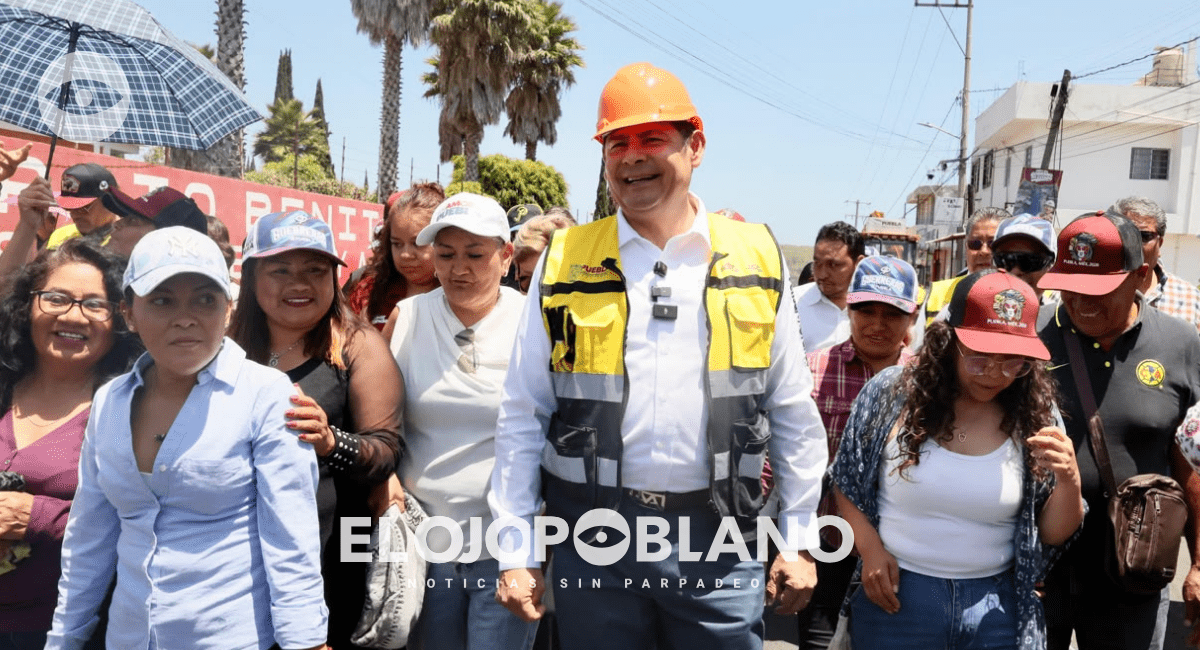 Programa de pavimentación 2026 busca transformar la movilidad en Puebla