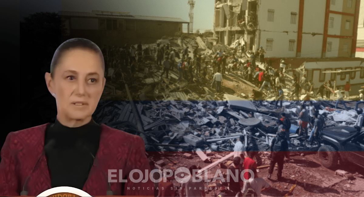 Sheinbaum tiende la mano a Colombia tras fuerte sismo