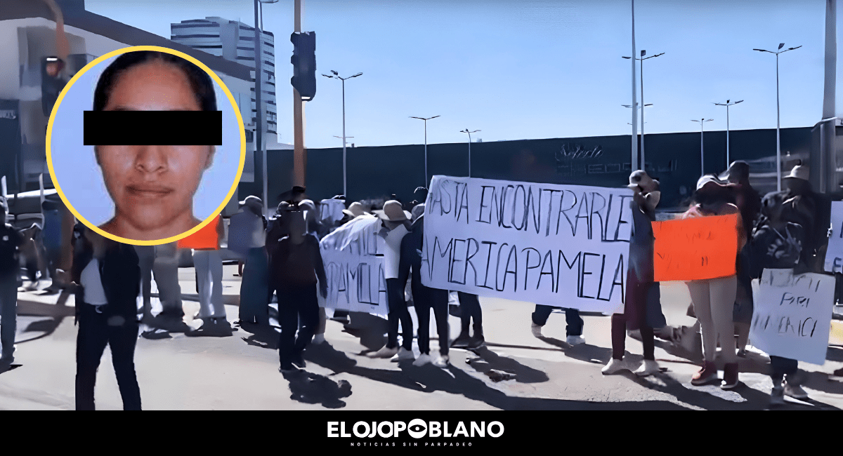 23 días desaparecida: Familiares de Pamela bloquean la caseta de Atlixco