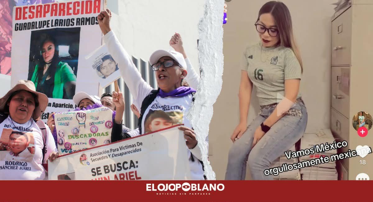 La mejor pose sobre carpetas de personas desaparecidas