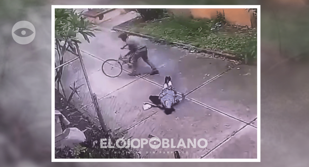 ¡Que poca m4dre!: tumba a abuelita para robarle y huye en paz