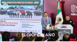 ¿Vas al Grito? Más de mil 300 policías vigilarán las Fiestas Patrias en Puebla
