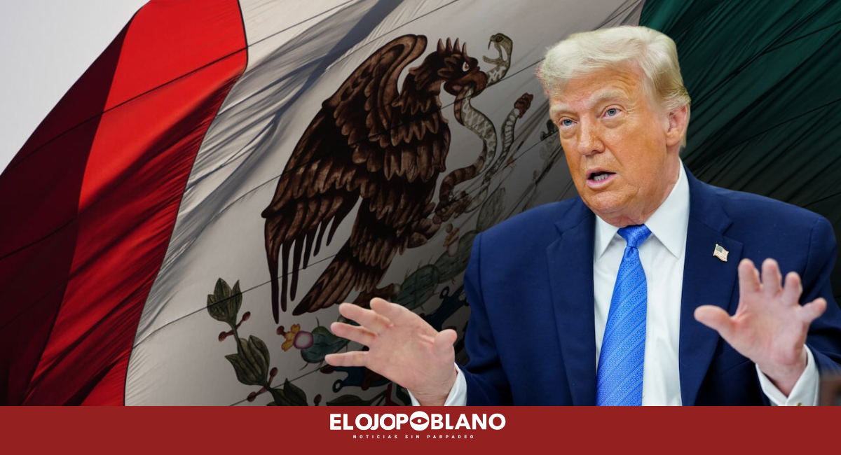 Trump vuelve a jugar con el mapa: tacha “México” y pone “América”