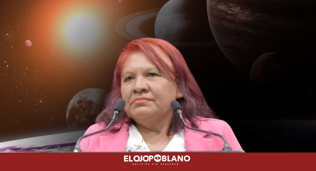 ¡De Veracruz para el espacio!, diputada vuela y promete café en Marte