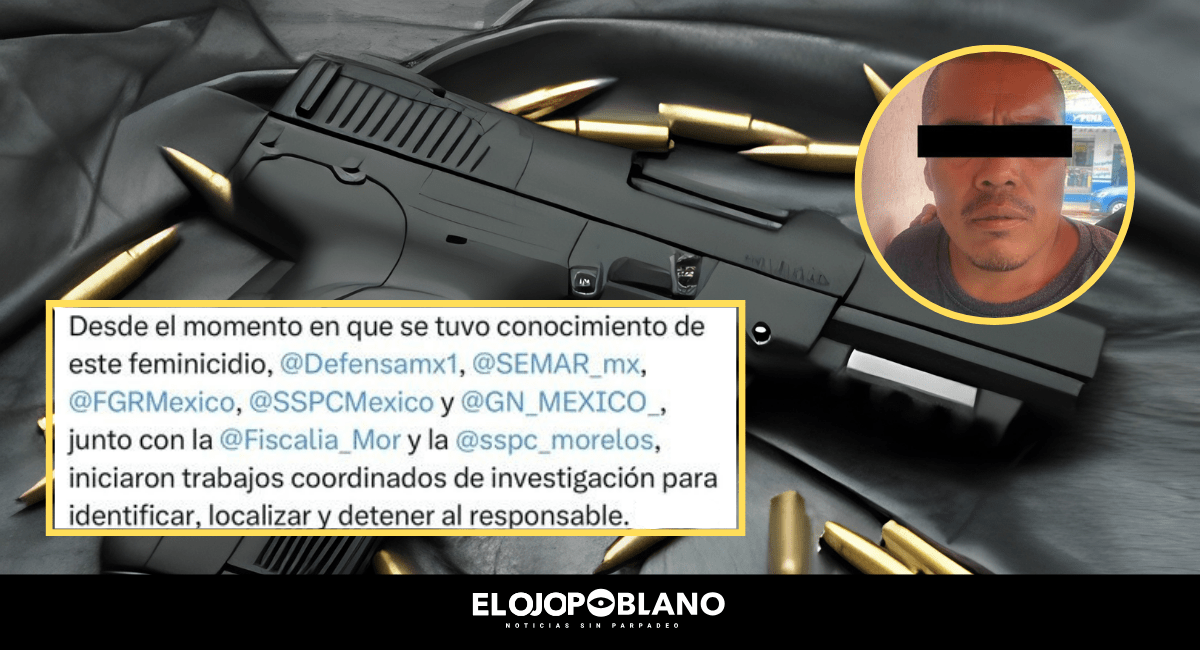 Cae el feminicida que le arrebató la vida a Claudia Tacoronte