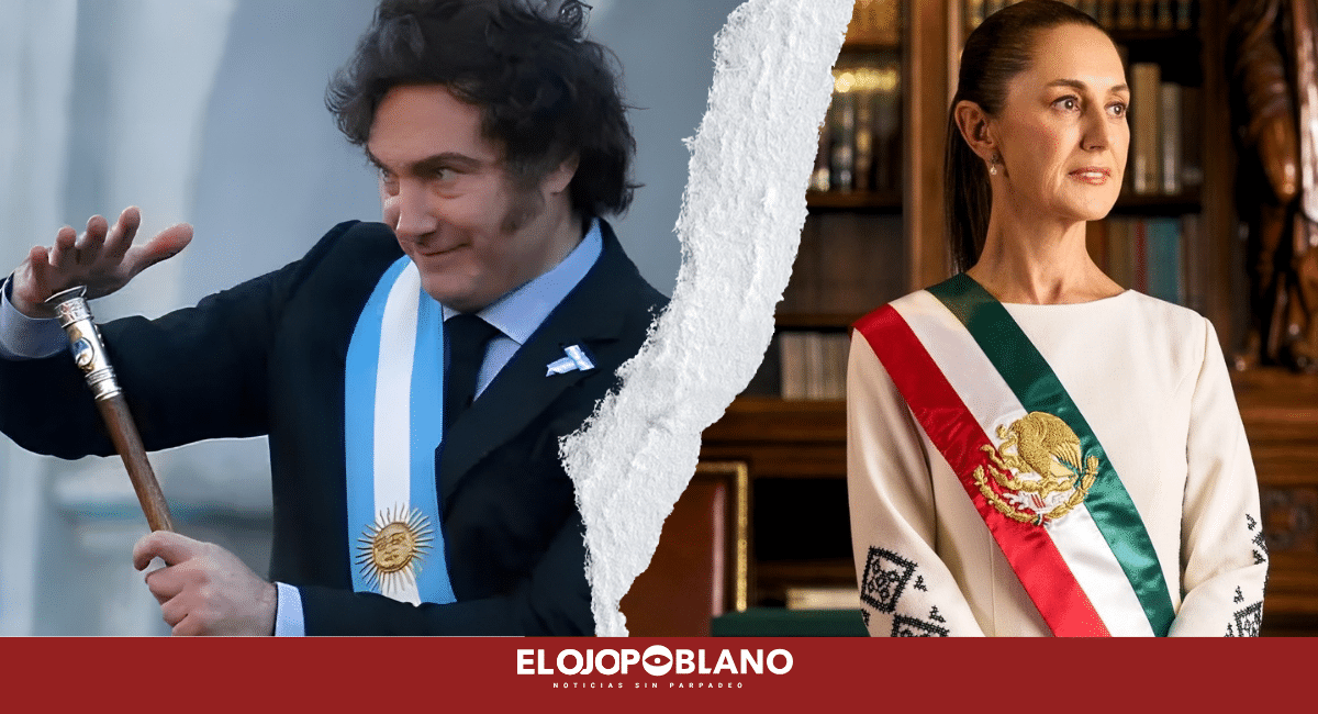 Milei presume la limpia de la derecha y deja a Sheinbaum sin compañía