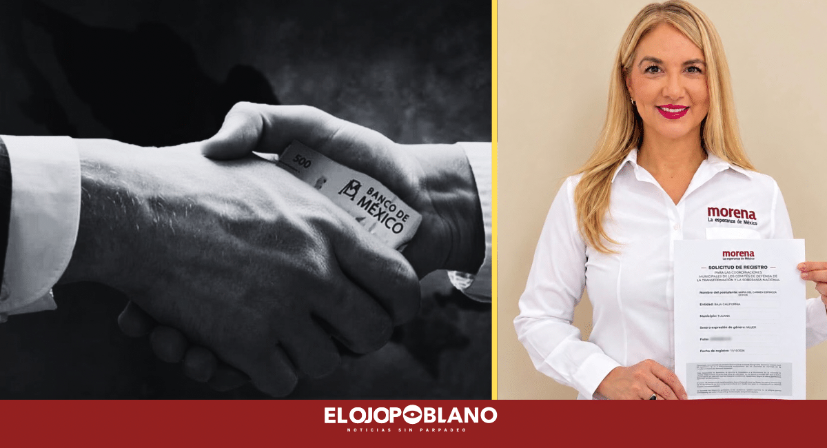 Morenista de Tijuana se cansa de servir al pueblo y pide masajito