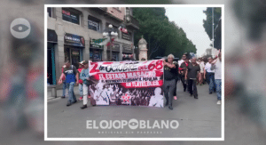 Puebla sale a las calles y recuerda el 2 de octubre
